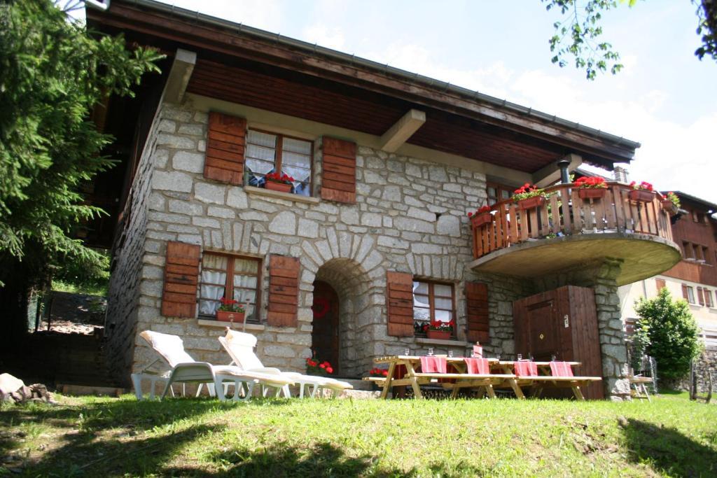 Chalet In Megeve Bed and Breakfast Eksteriør billede
